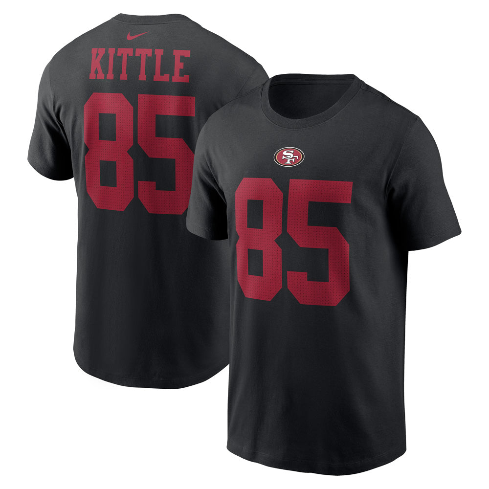 NFL San Francisco 49ers George Kittle Nike Player Pride Name &amp; Number T-Shirt - Black