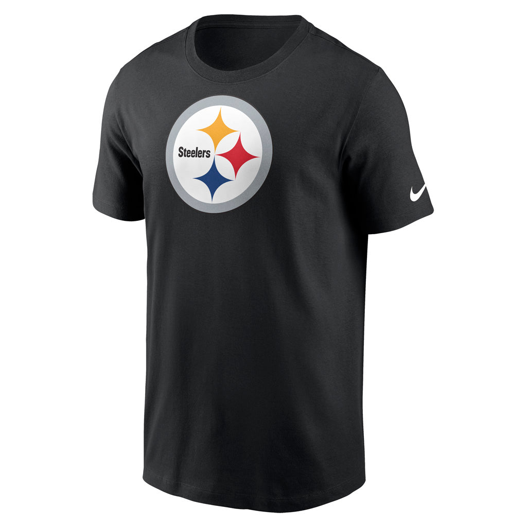 NFL Pittsburgh Steelers Nike Essential Logo T-Shirt - Black