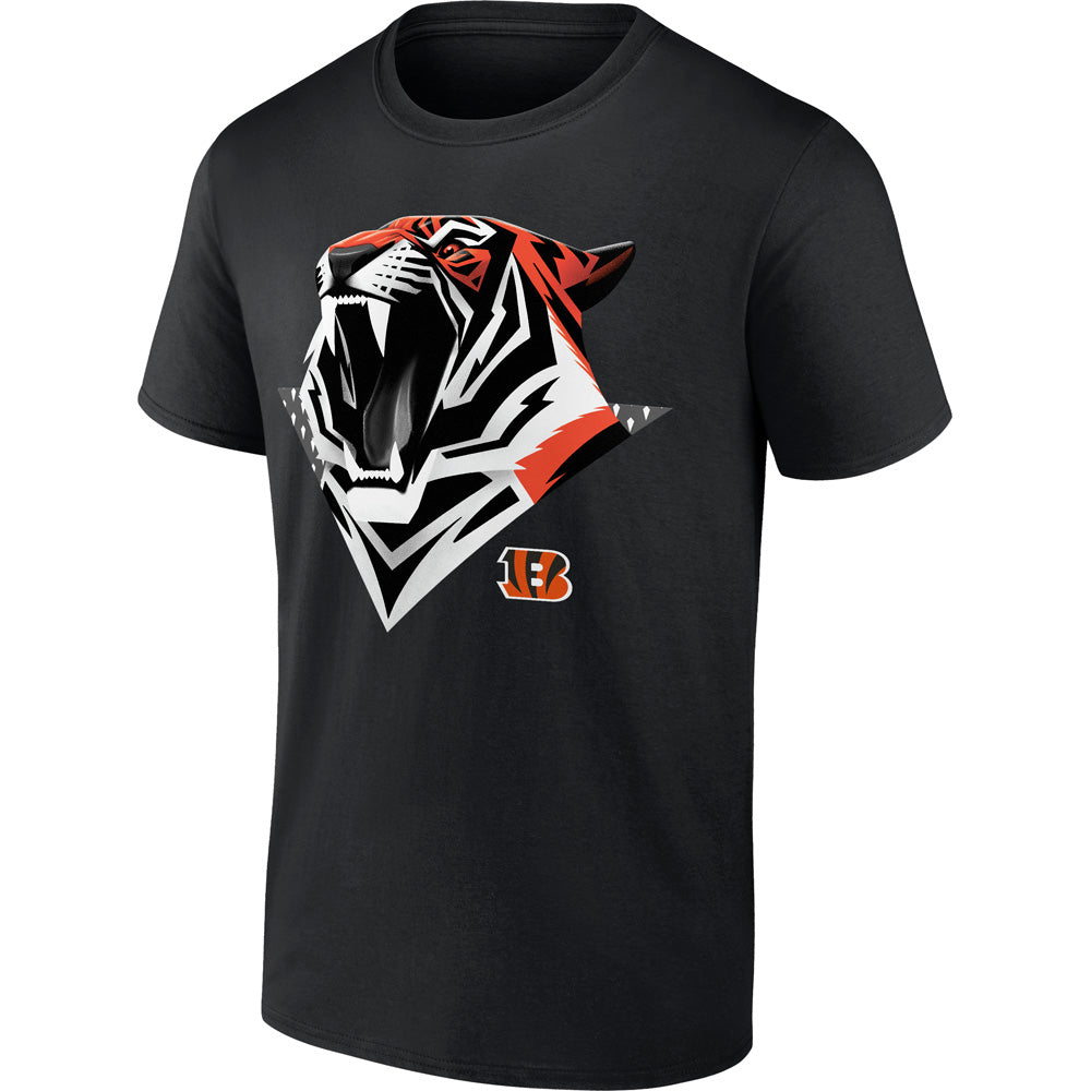 NFL Cincinnati Bengals Fanatics Illustration T-Shirt - Black