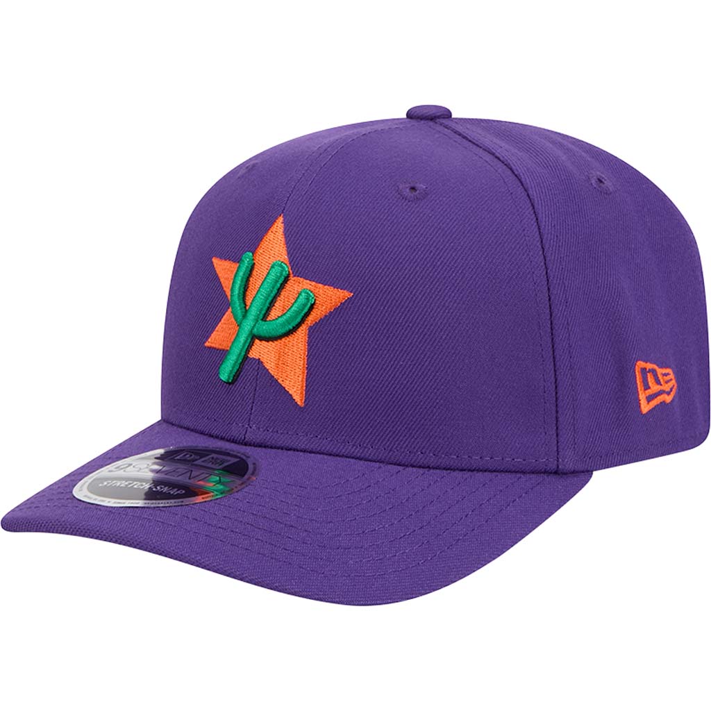 NBA Phoenix Suns New Era 2024/25 City Edition 9SEVENTY Stretch Snapback Hat - Purple