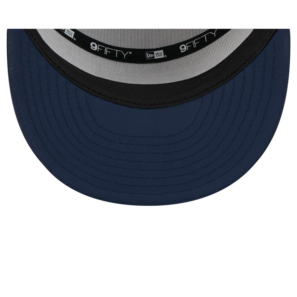 NFL Seattle Seahawks New Era 2025 Training 9FIFTY Split Panel Snapback Hat - White