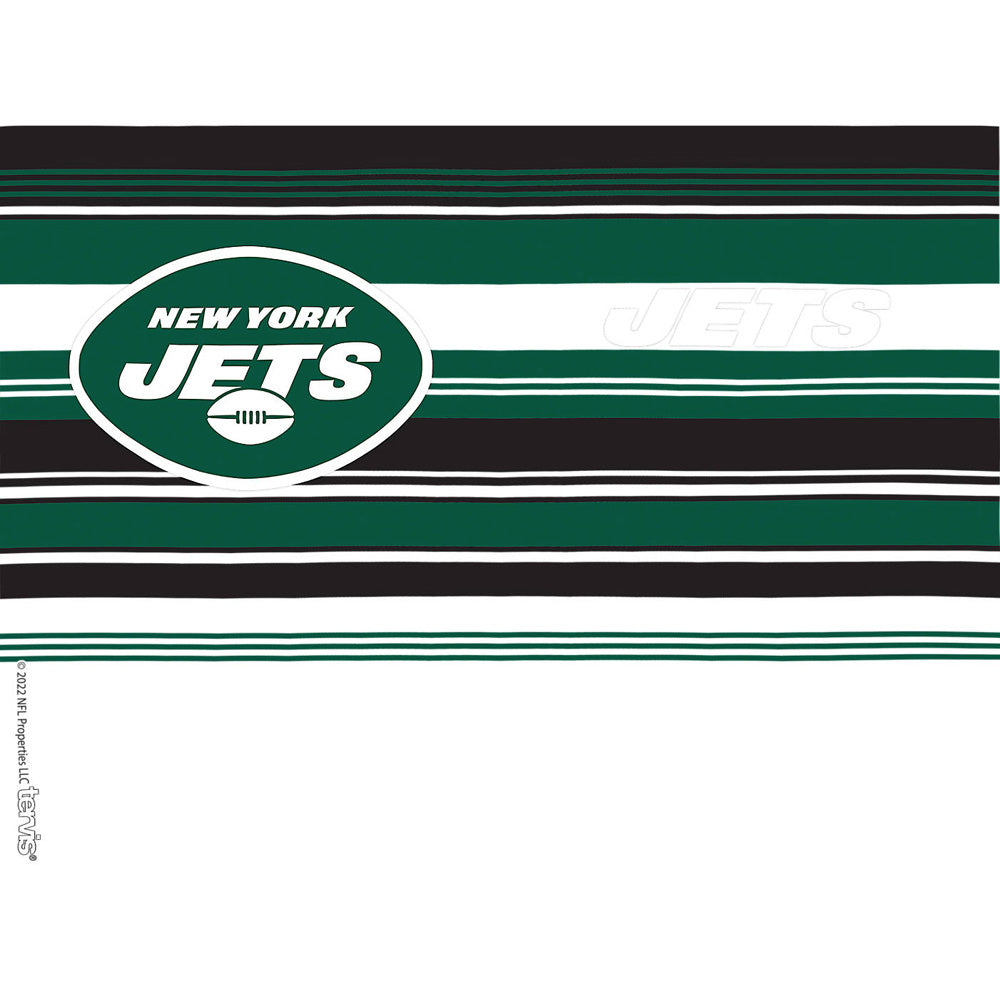 NFL New York Jets Tervis 24oz Hype Stripes Travel Tumbler