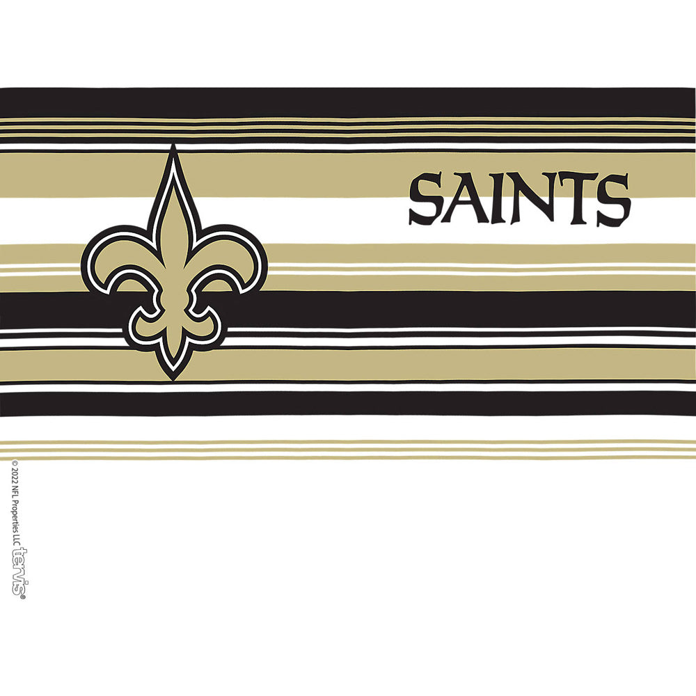 NFL New Orleans Saints Tervis 24oz Hype Stripes Travel Tumbler