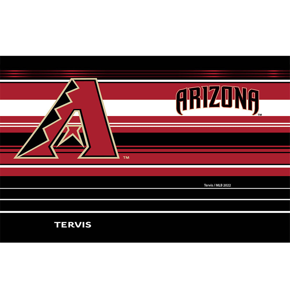 MLB Arizona Diamondbacks Tervis 30oz Hype Stripes Steel Tumbler