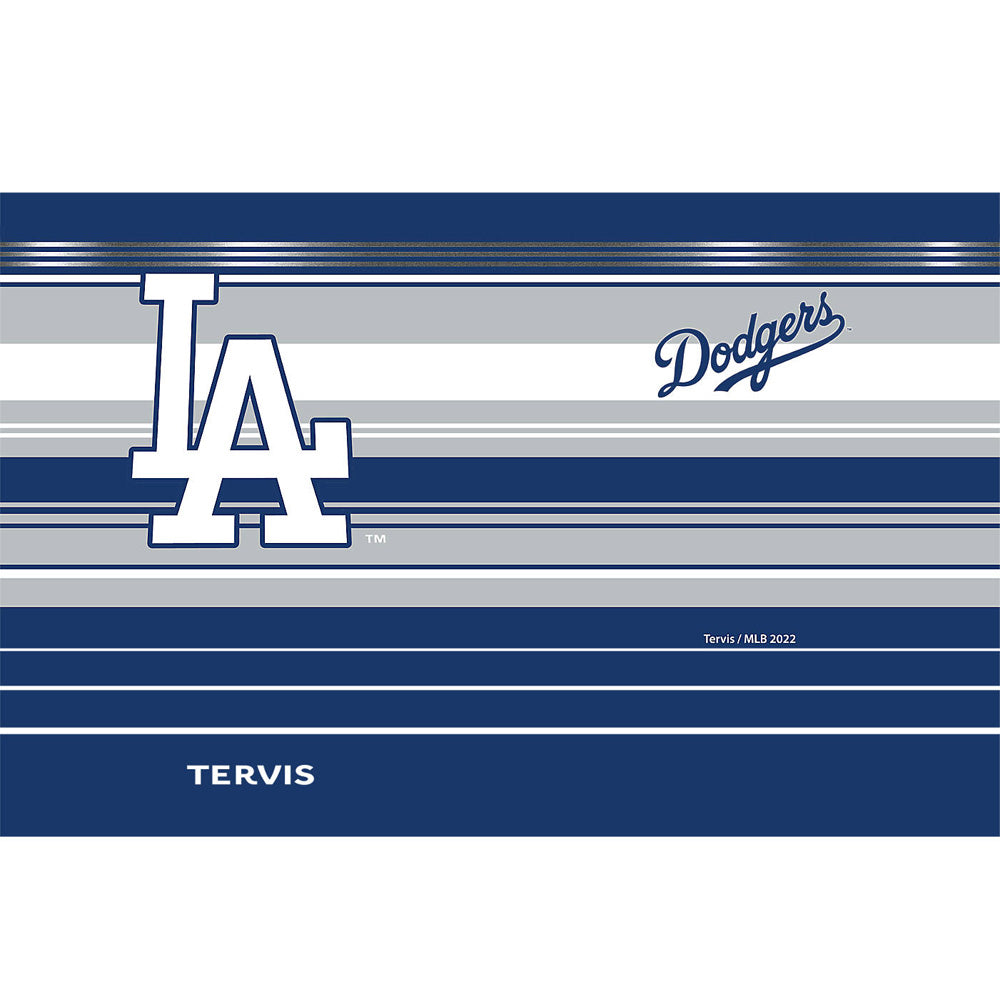 MLB Los Angeles Dodgers Tervis 30oz Hype Stripes Steel Tumbler