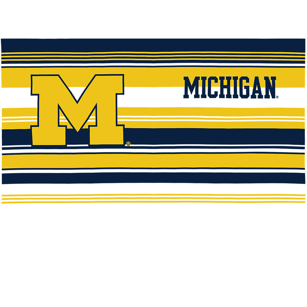 NCAA Michigan Wolverines Tervis 24oz Hype Stripes Travel Tumbler