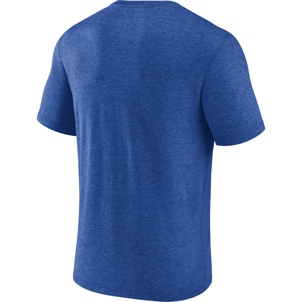 MLB Chicago Cubs Fanatics Home Team Tri-Blend T-Shirt - Blue