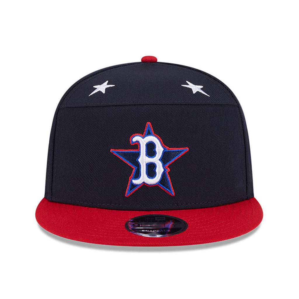 MLB Boston Red Sox New Era 2025 All Star Game Workout 9FIFTY Split Panel Snapback Hat - Navy