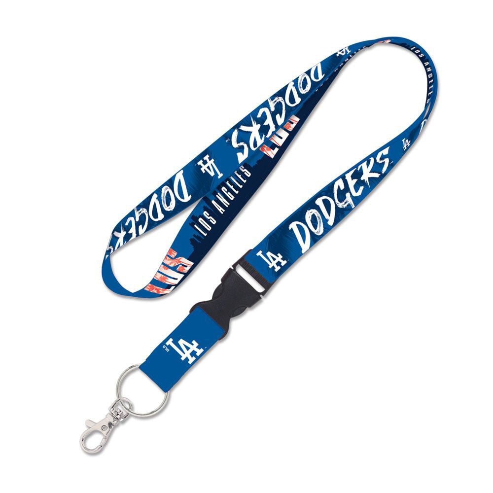 MLB Los Angeles Dodgers WinCraft City Connect Brush Lanyard
