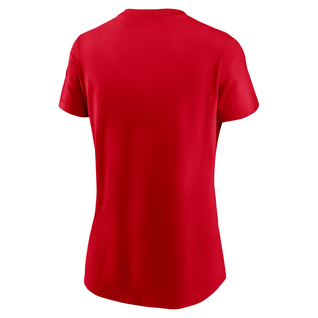 NCAA Arizona Wildcats Nike Women's Basketball Primary Essential Logo T-Shirt - Red