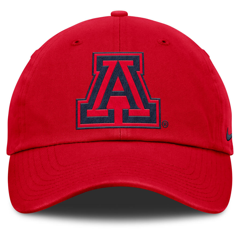 NCAA Arizona Wildcats Nike Tonal Primary Logo Slouch Adjustable Hat - Red