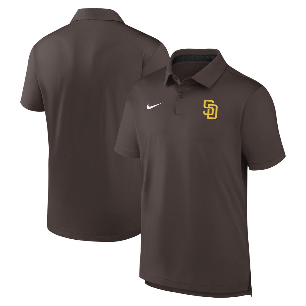 MLB San Diego Padres Nike Tour Polo - Brown