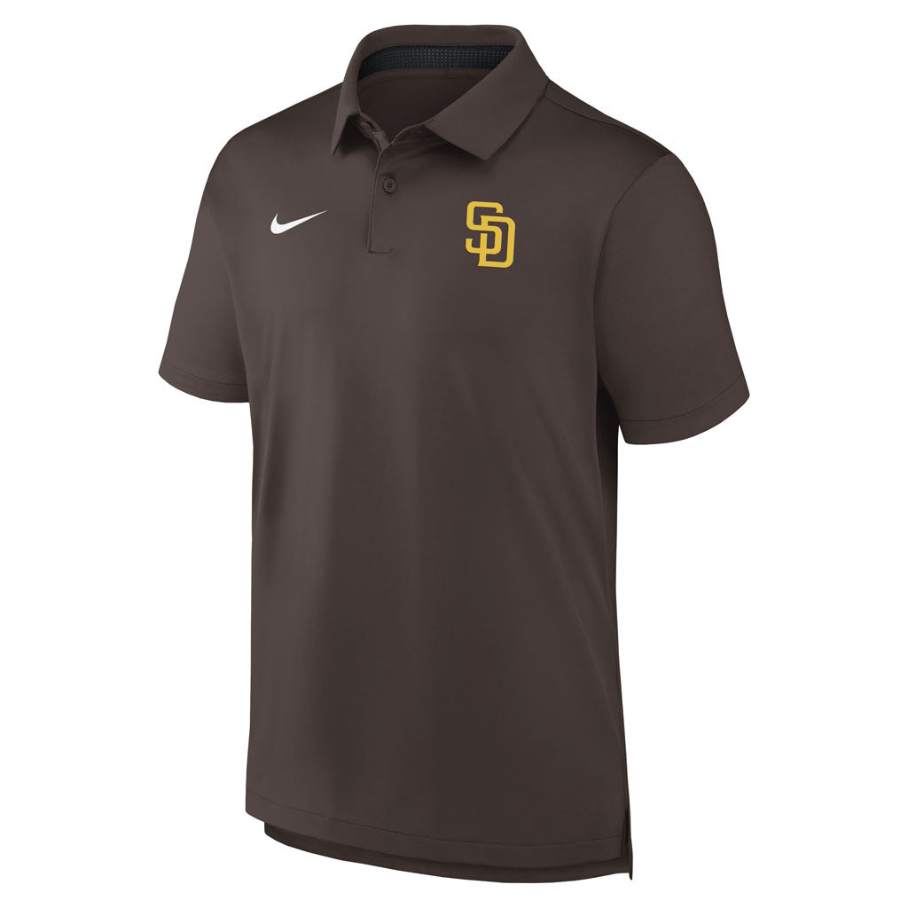 MLB San Diego Padres Nike Tour Polo - Brown