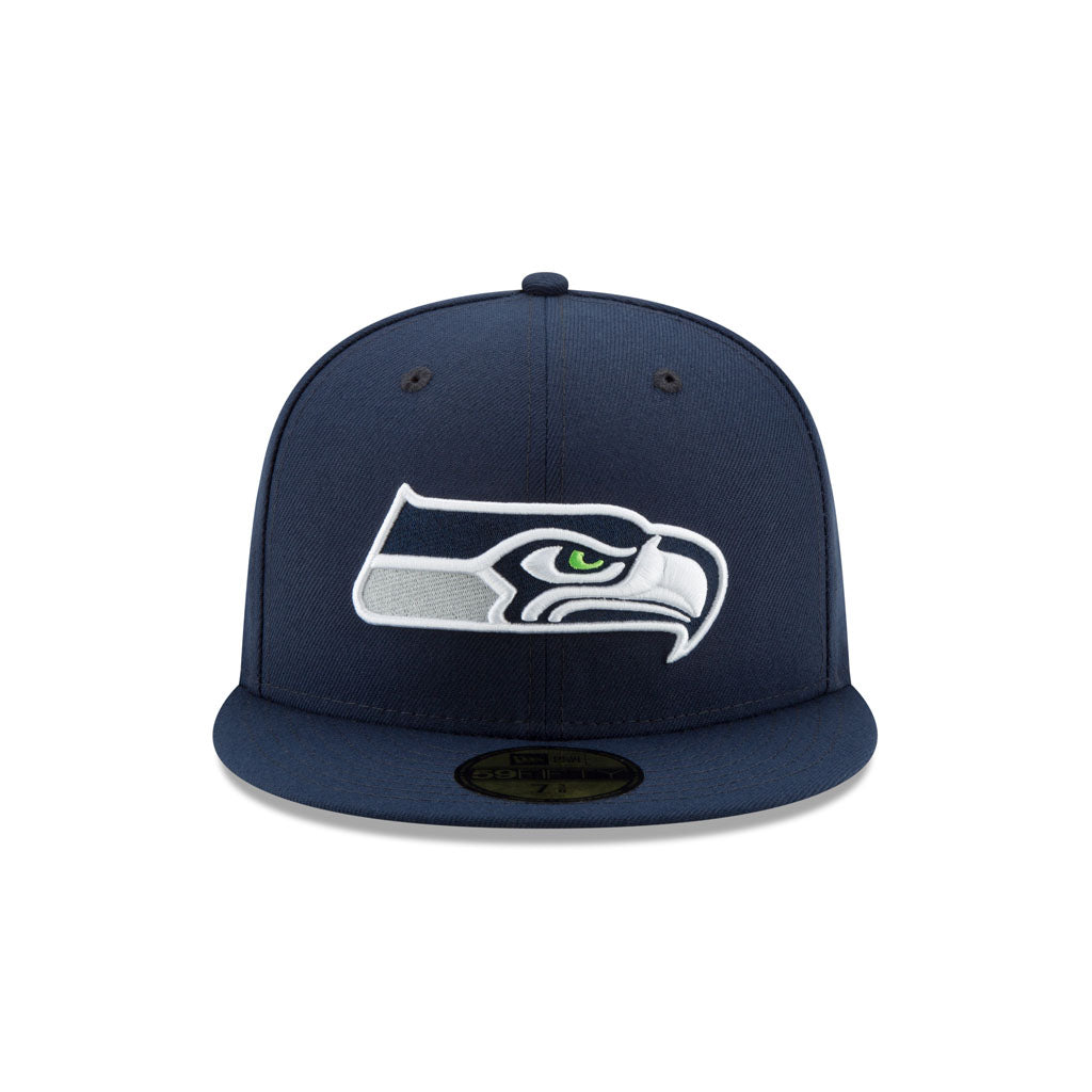 NFL Seattle Seahawks New Era Super Bowl LX Champions Side Patch 59FIFTY Fitted Hat - Black