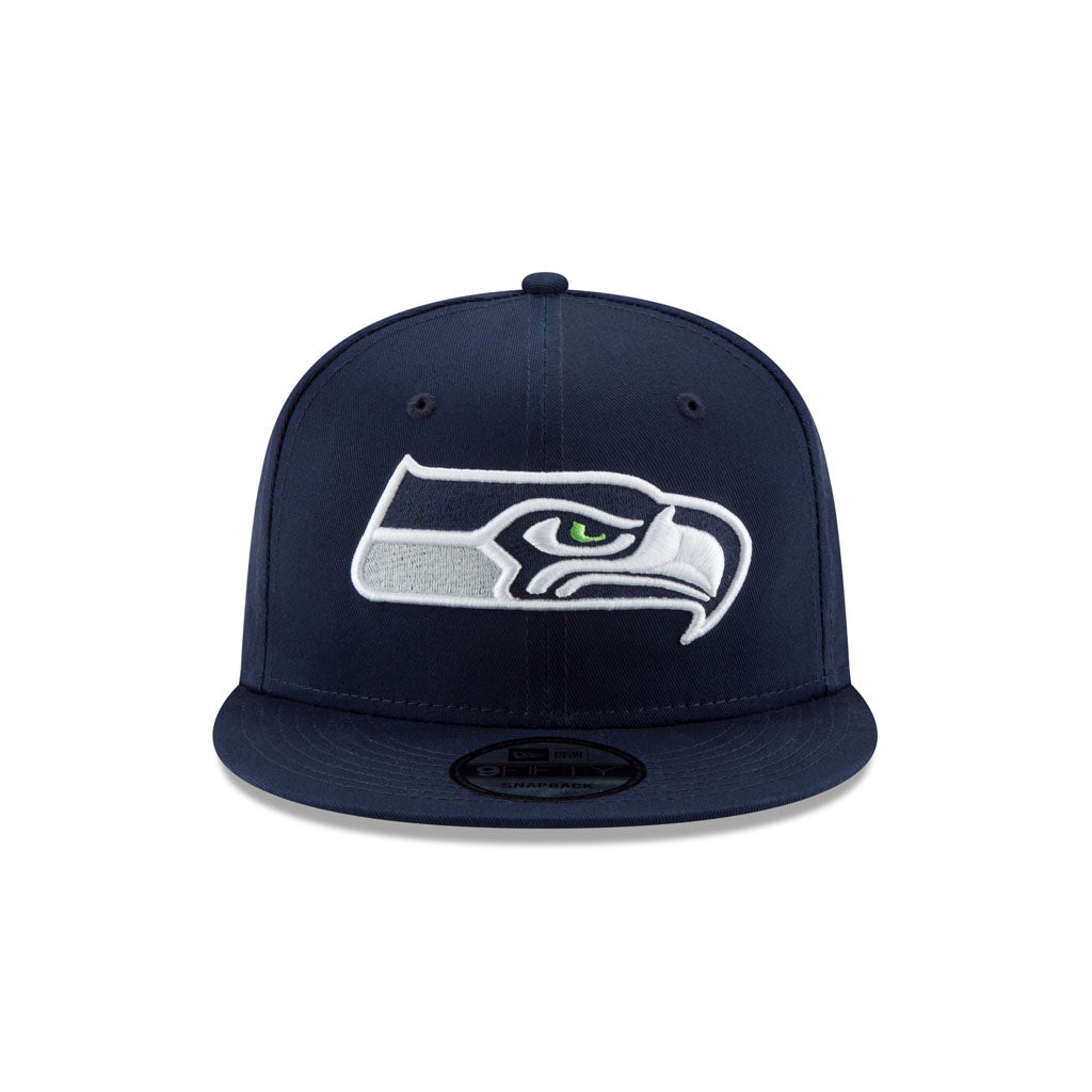 NFL Seattle Seahawks New Era Super Bowl LX Side Patch 9FIFTY Snapback Hat - Navy