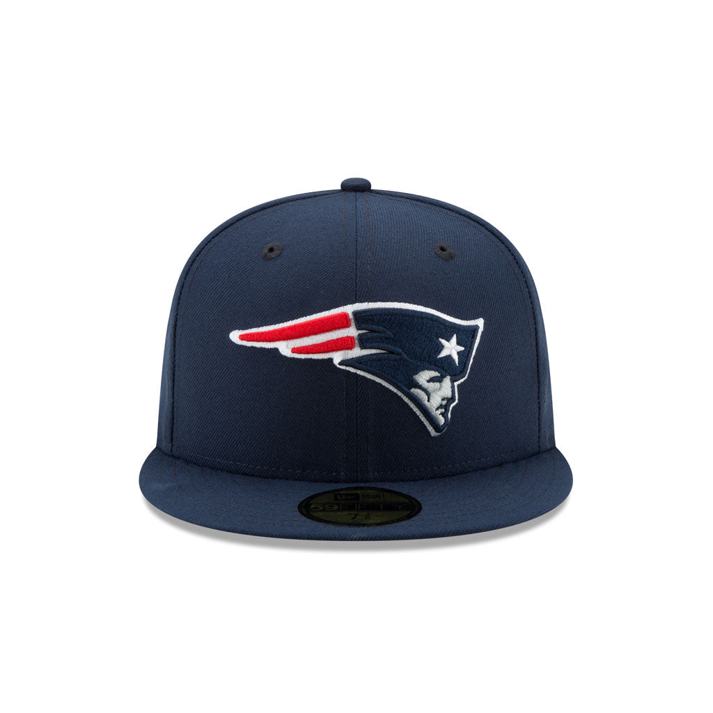 NFL New England Patriots New Era Super Bowl LX Side Patch 59FIFTY Fitted Hat - Navy