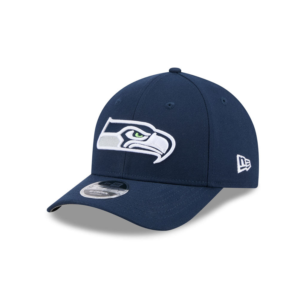 NFL Seattle Seahawks New Era Super Bowl LX Champions Side Patch 9FORTY Adjustable Hat - Navy