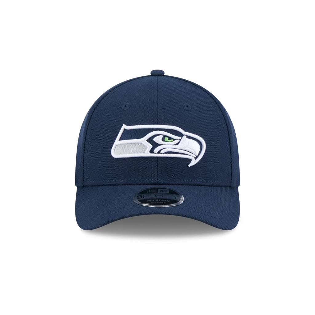 NFL Seattle Seahawks New Era Super Bowl LX Champions Side Patch 9FORTY Adjustable Hat - Navy