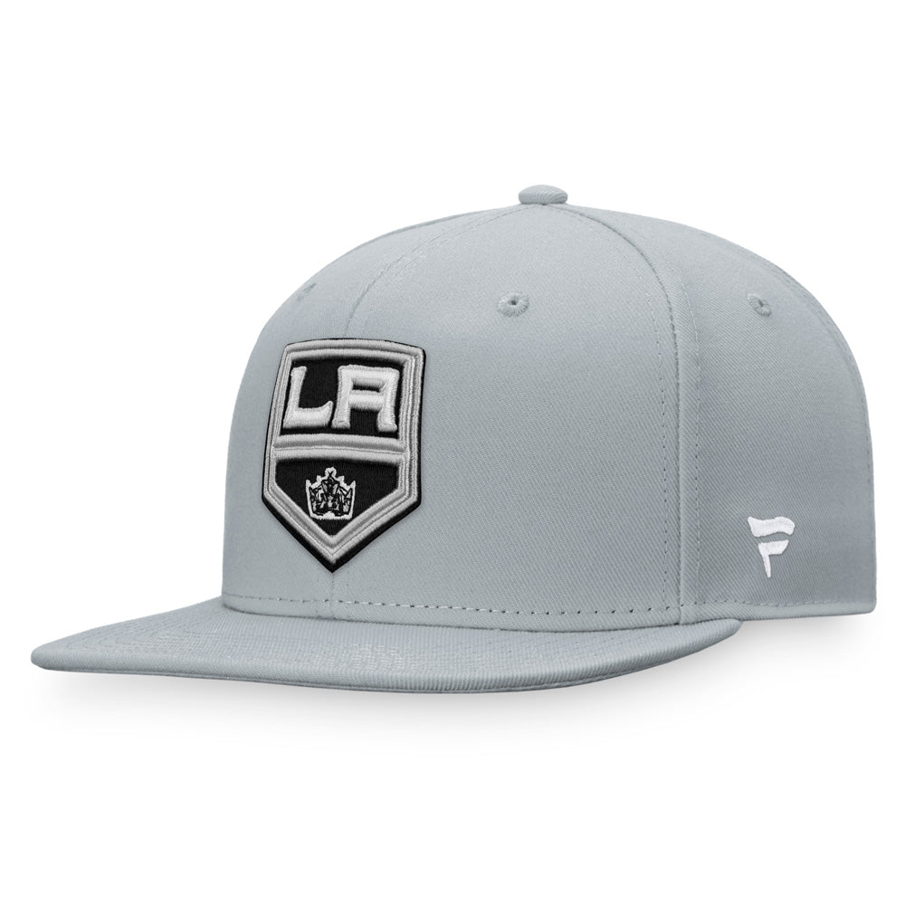 NHL Los Angeles Kings Fanatics Core Snapback Hat - Gray