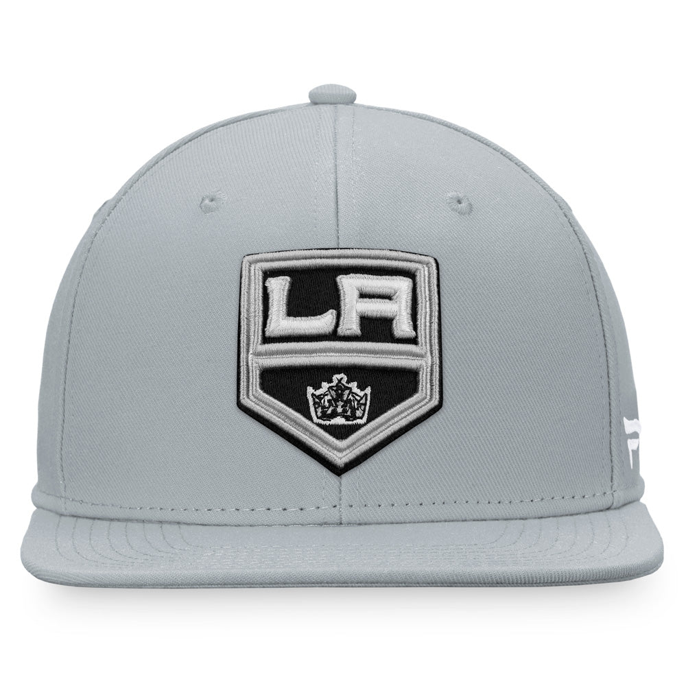NHL Los Angeles Kings Fanatics Core Snapback Hat - Gray