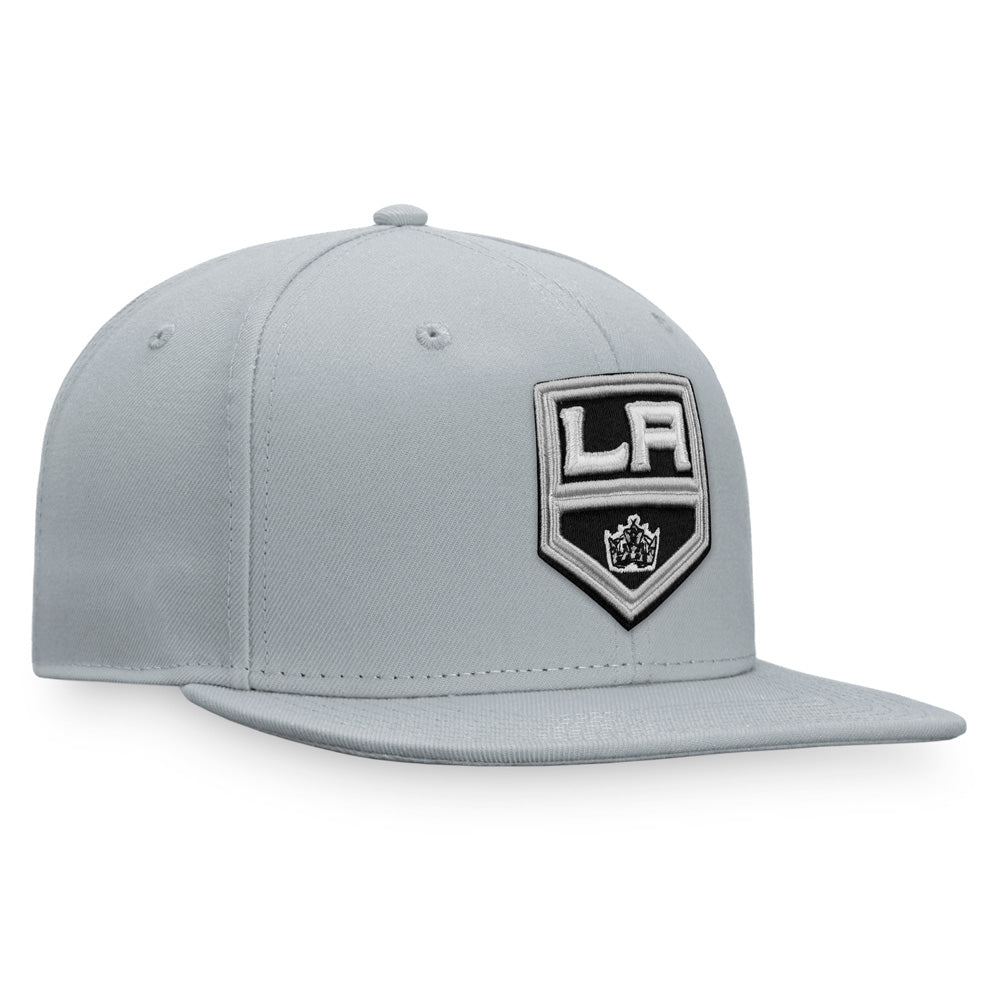 NHL Los Angeles Kings Fanatics Core Snapback Hat - Gray