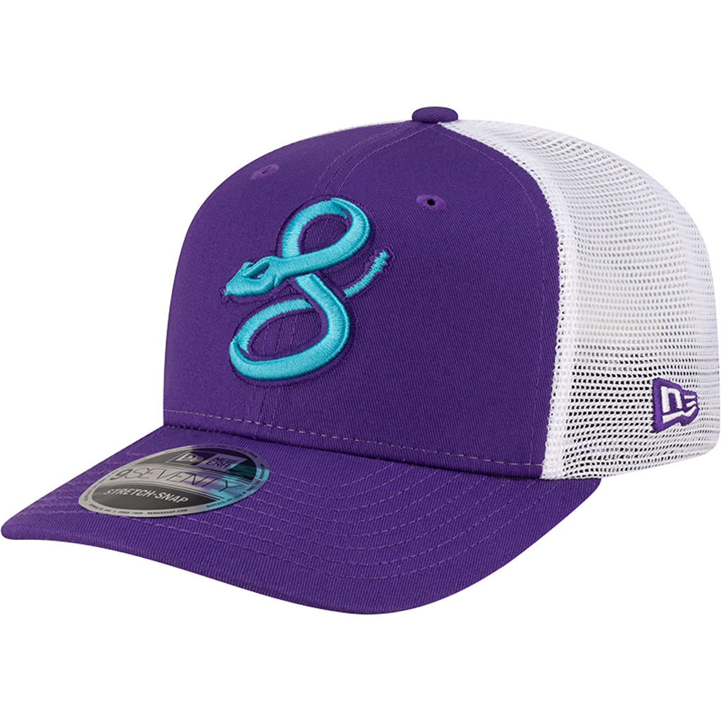 MLB Arizona Diamondbacks New Era 2025 City Connect 9SEVENTY Trucker Stretch-Snapback Hat - Purple