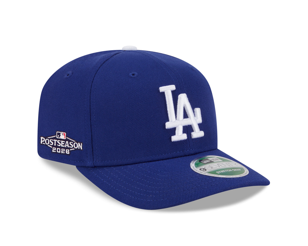 MLB Los Angeles Dodgers New Era 2026 Post Season On-Field Game 9SEVENTY Snapback Hat- Blue