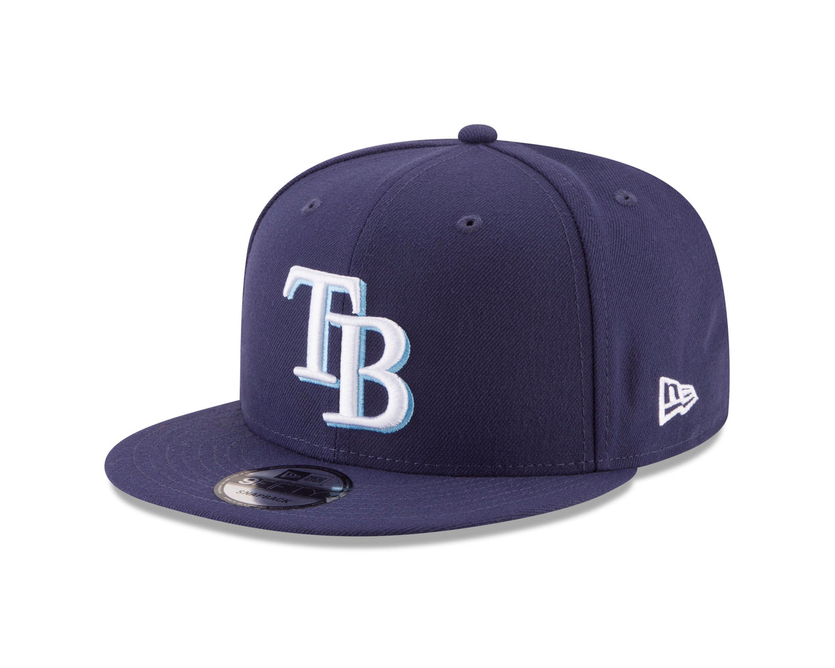 MLB Tampa Bay Rays New Era 2026 World Series Patch 9FIFTY Snapback Hat- Navy