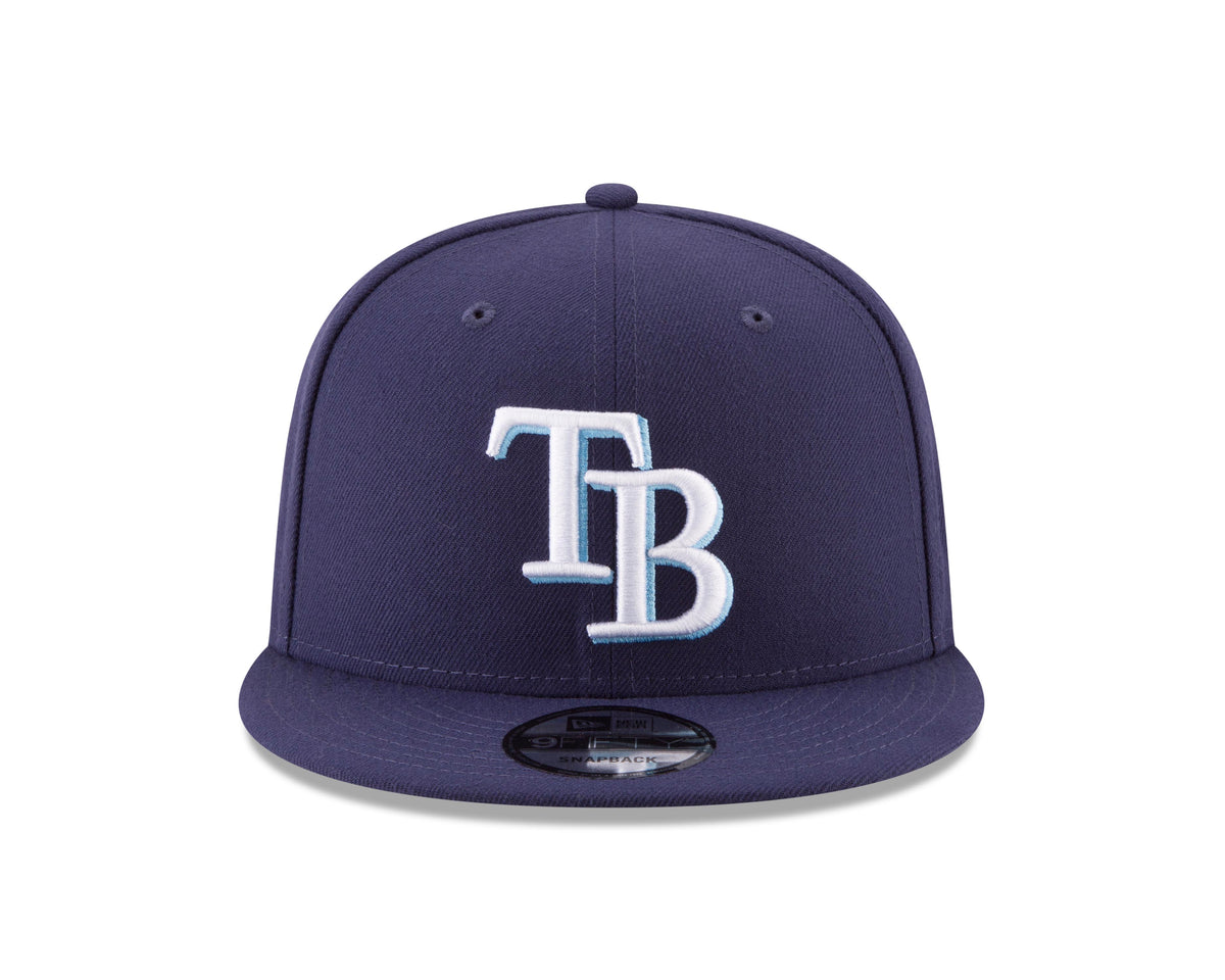 MLB Tampa Bay Rays New Era 2026 World Series Patch 9FIFTY Snapback Hat- Navy