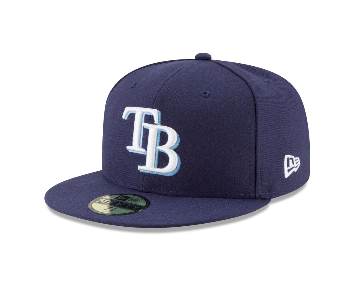 MLB Tampa Bay Rays New Era 2026 World Series Patch Authentic Collection 59FIFTY Fitted Hat- Navy
