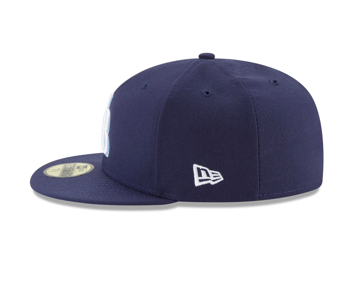 MLB Tampa Bay Rays New Era 2026 World Series Patch Authentic Collection 59FIFTY Fitted Hat- Navy