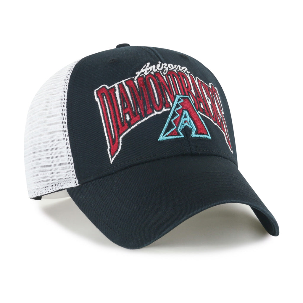MLB Arizona Diamondbacks '47 Keystone Mesh Trucker MVP Hat - Black