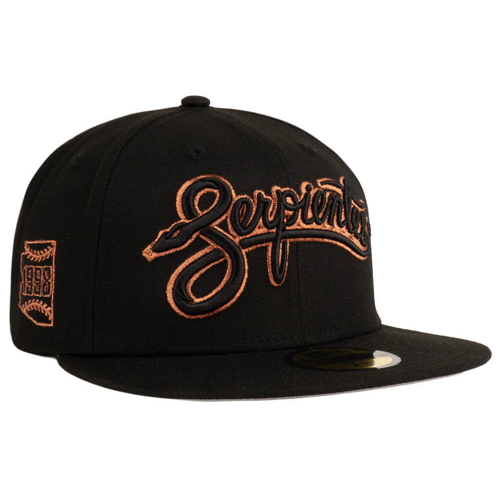 MLB Arizona Diamondbacks New Era City Connect Copper Wordmark 59FIFTY Fitted Hat - Black