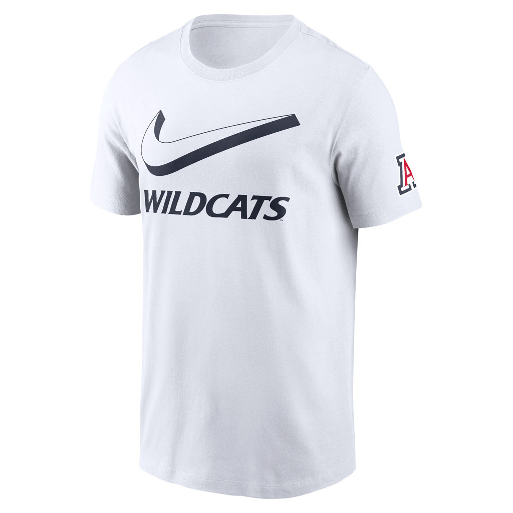 NCAA Arizona Wildcats Nike 2-Hit Swoosh T-Shirt - White