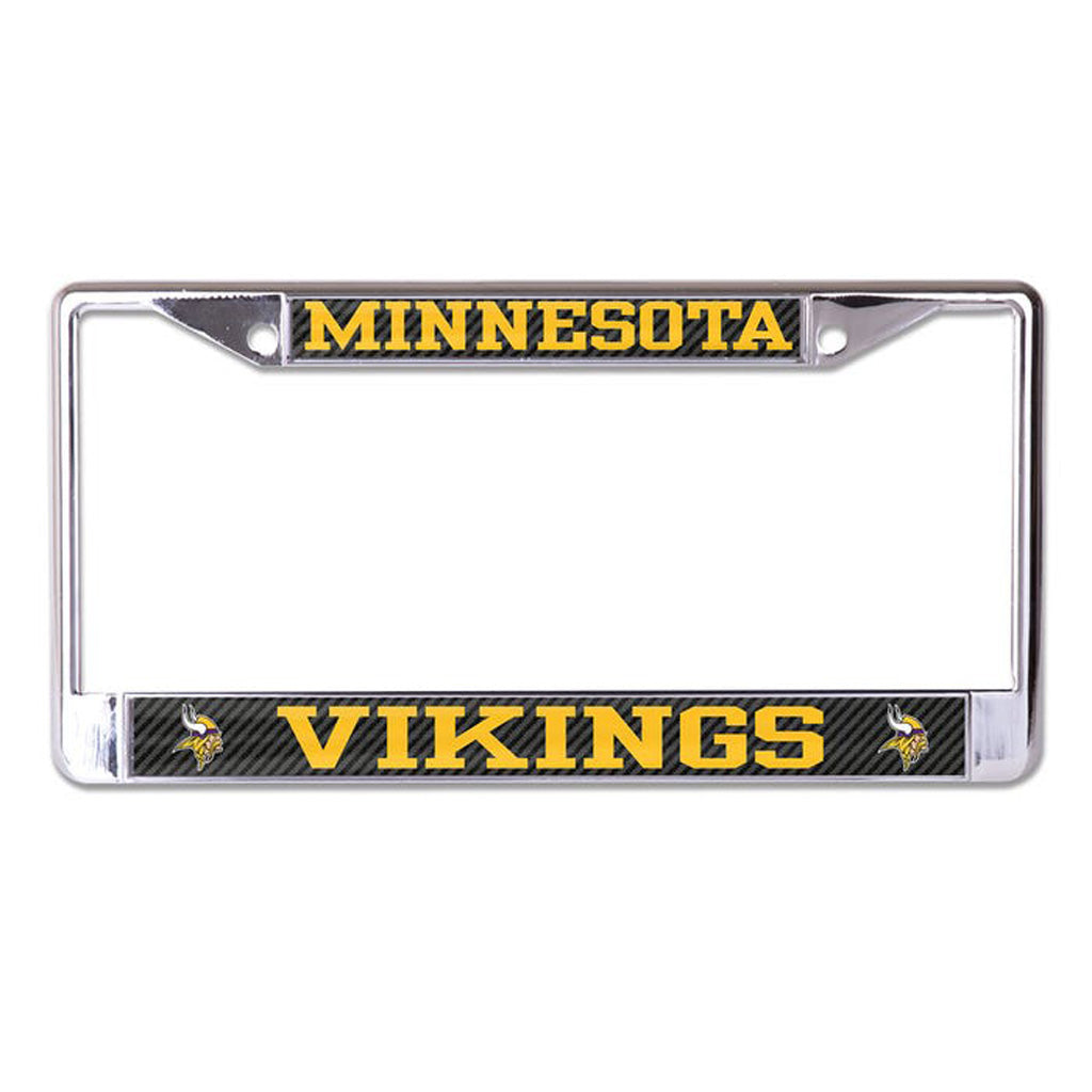NFL Minnesota Vikings Wincraft Carbon Plate Frame