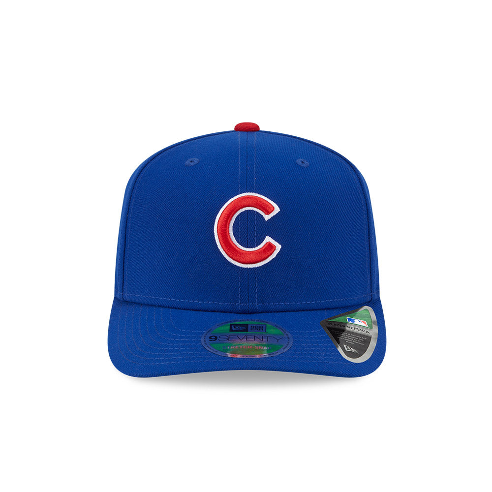 MLB Chicago Cubs New Era Player Replica 9SEVENTY Stretch-Snapback Hat - Blue