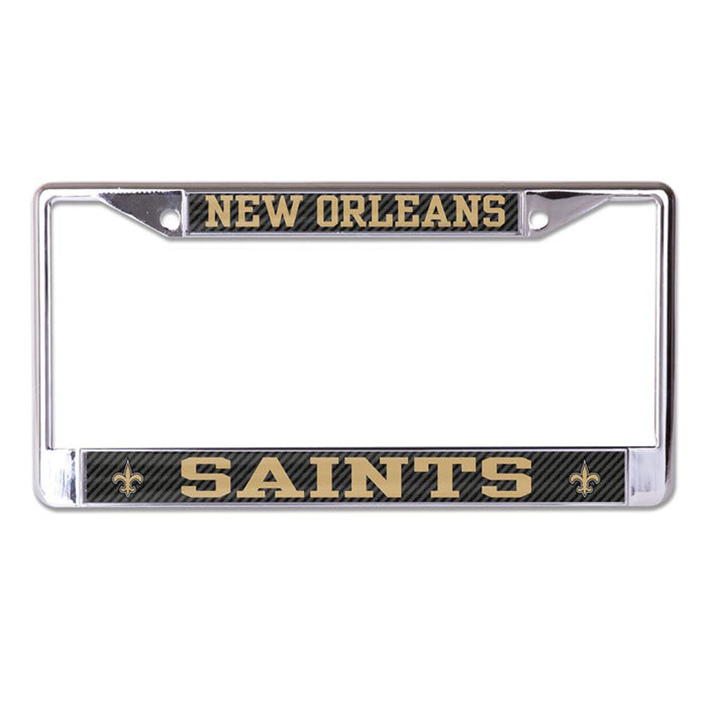 NFL New Orleans Saints Wincraft Carbon Plate Frame