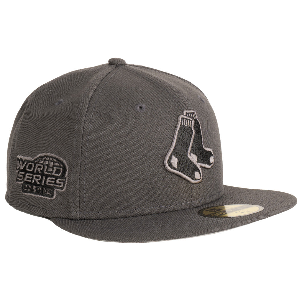 MLB Boston Red Sox New Era Tonal Graphite 59FIFTY Fitted Hat - Graphite