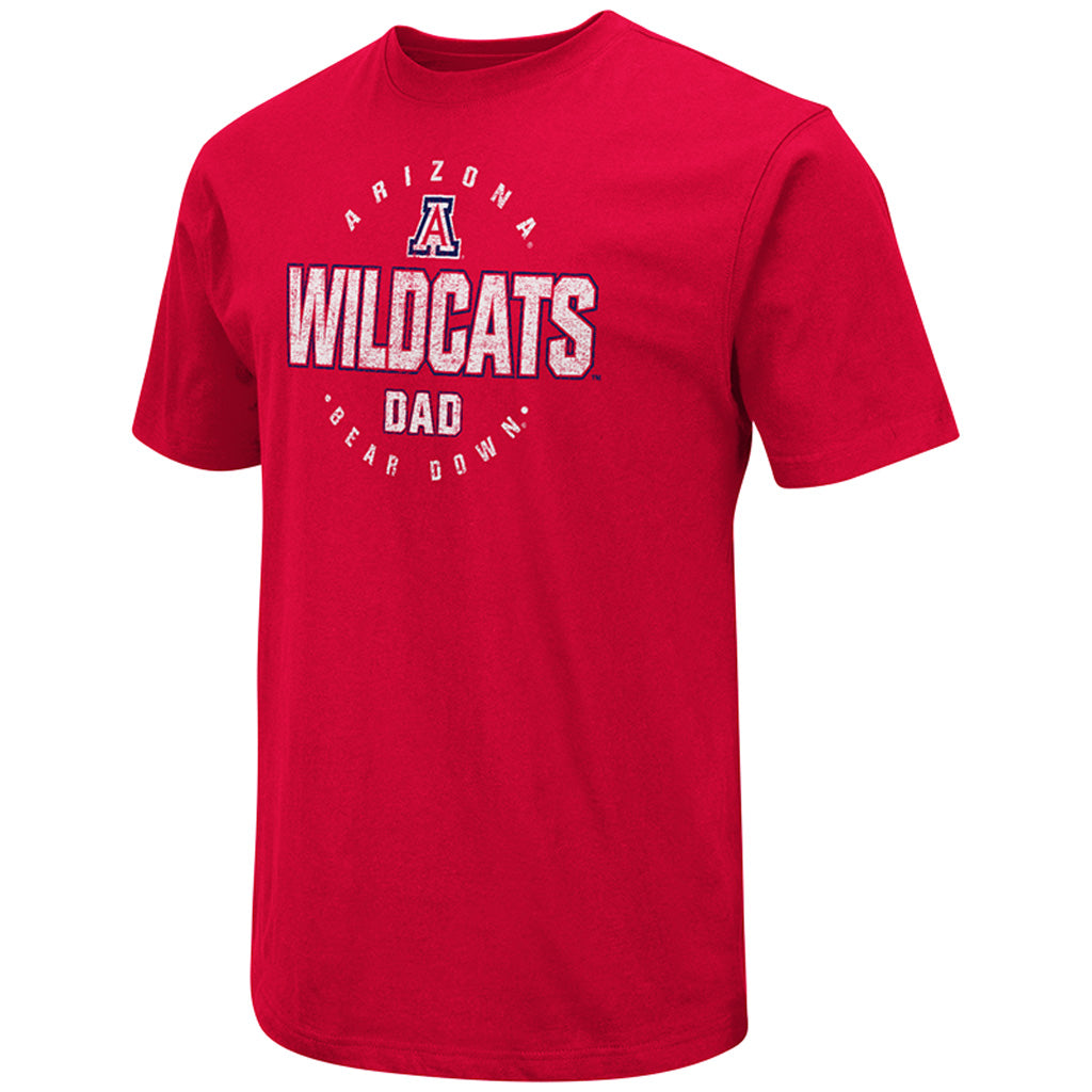 NCAA Arizona Wildcats Colosseum DAD Field T-Shirt - Red
