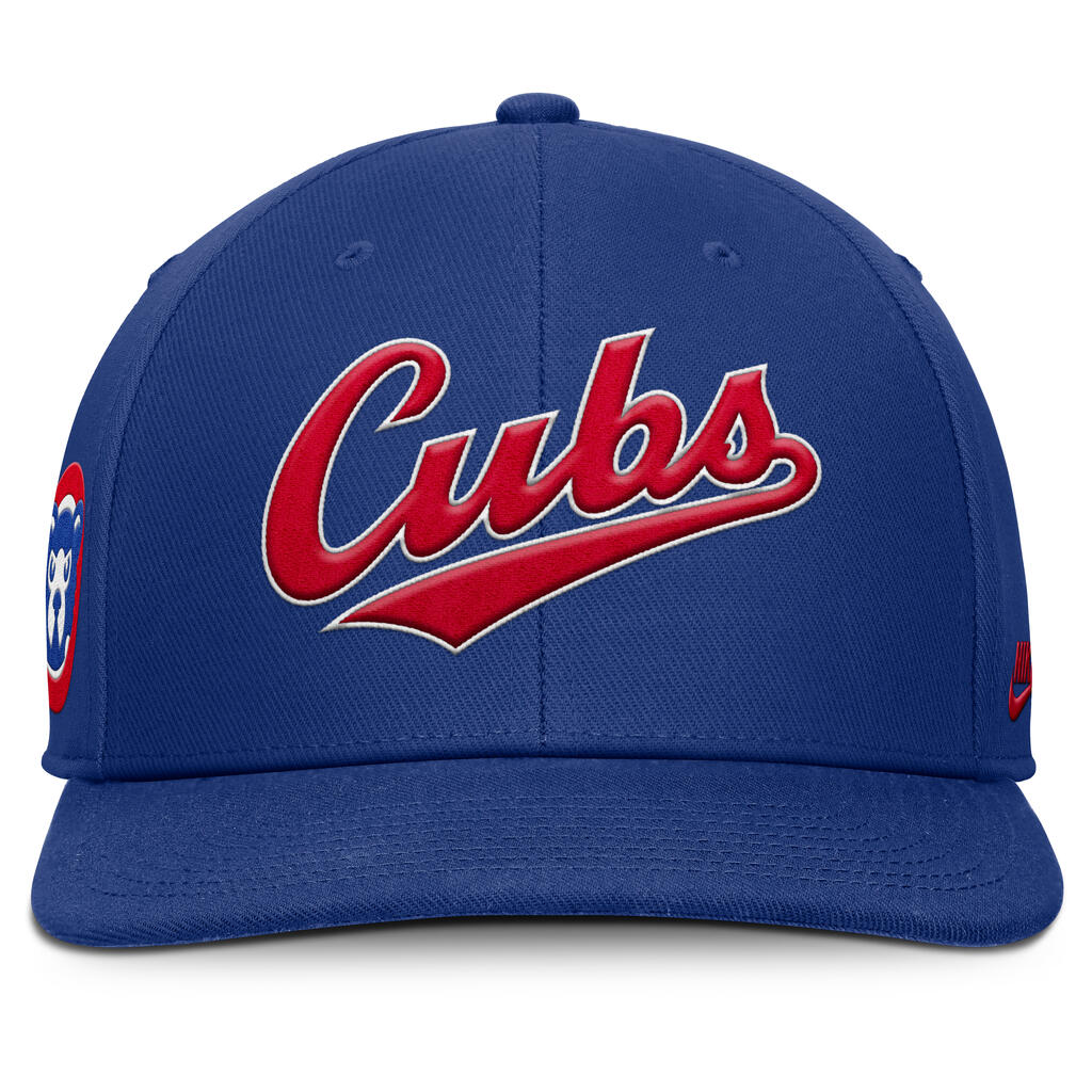 MLB Chicago Cubs Nike Coopertsown Dri-Fit Snapback Hat - Blue