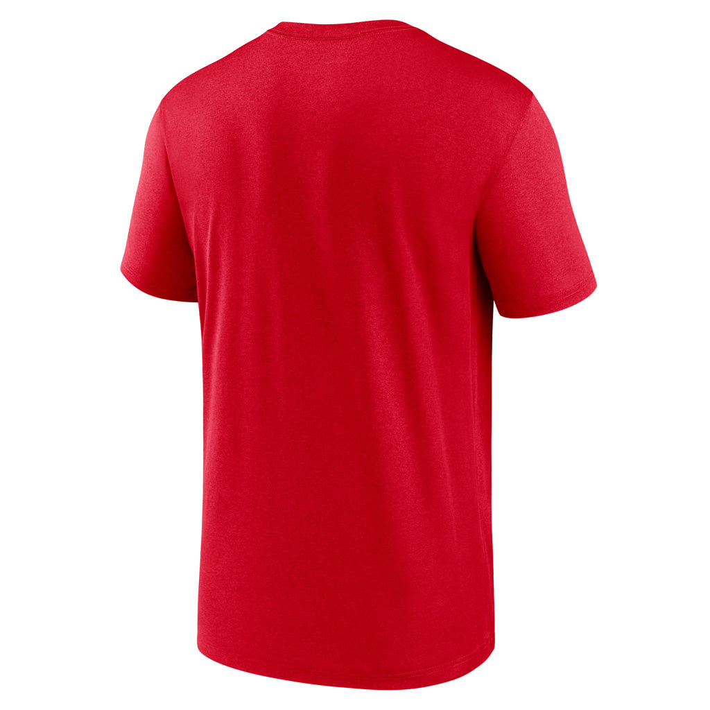 NCAA Georgia Bulldogs Nike Shadow Logo Legend T-Shirt - Red