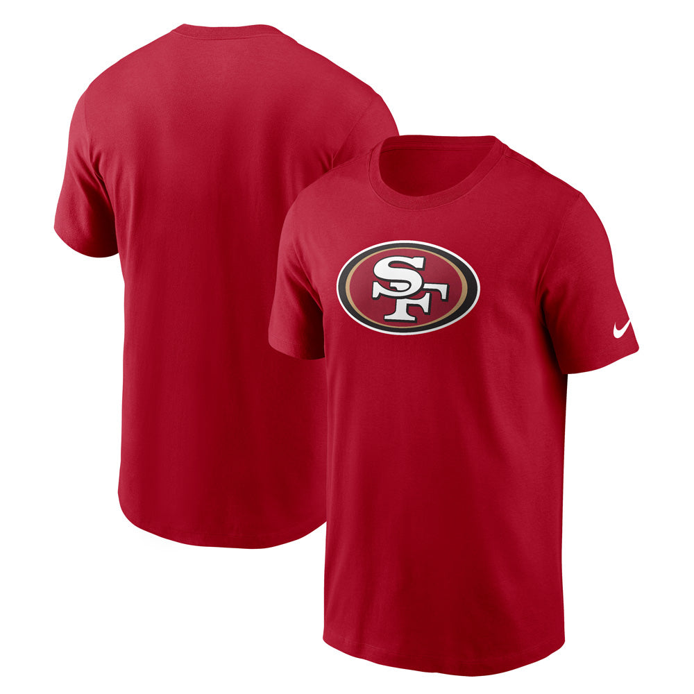 NFL San Francisco 49ers Nike Logo Essential T - Shirt -  Red