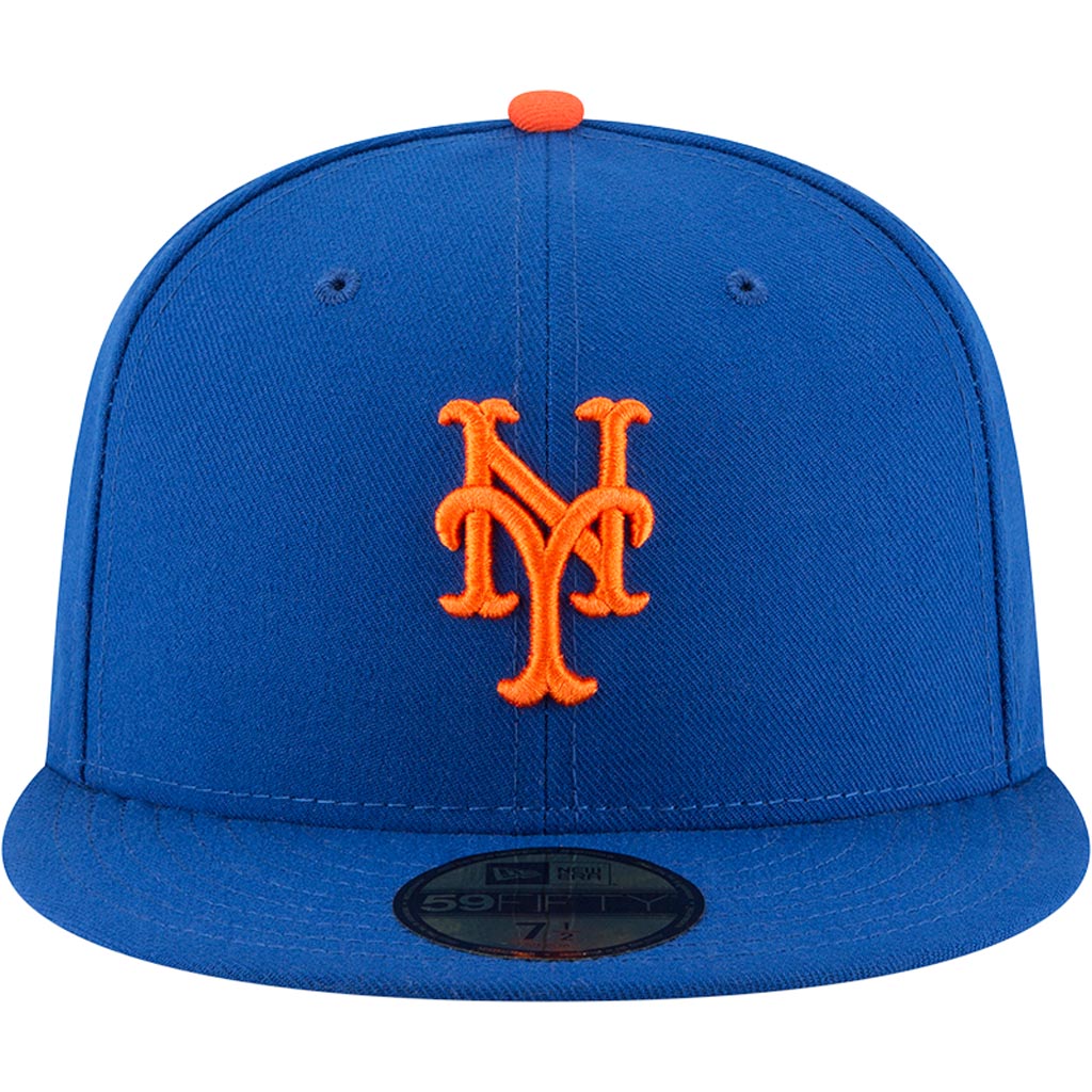 MLB New York Mets New Era Authentic Collection Home On-Field 59FIFTY Fitted Hat - Blue