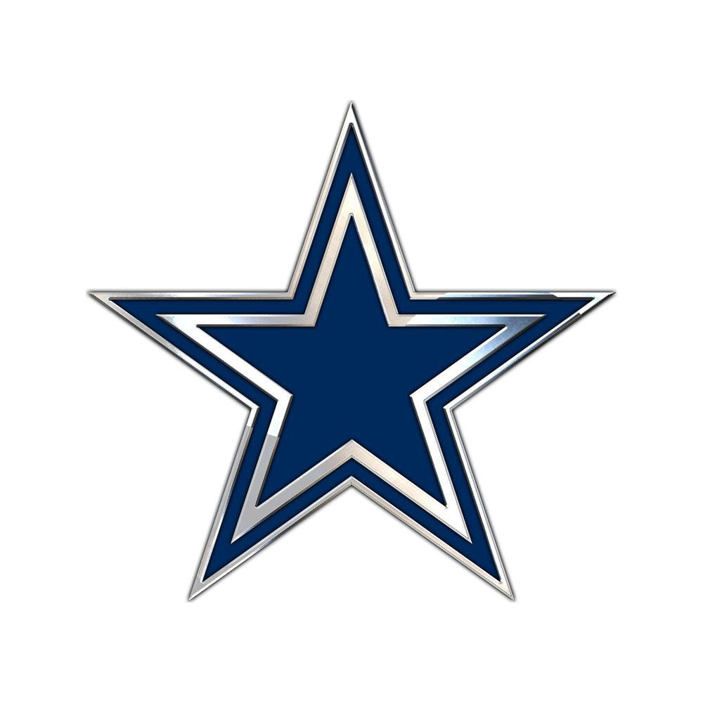 NFL Dallas Cowboys WinCraft Chrome Auto Emblem