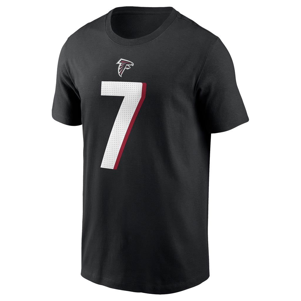 NFL Atlanta Falcons Bijan Robinson Nike Name & Number T-Shirt - Black