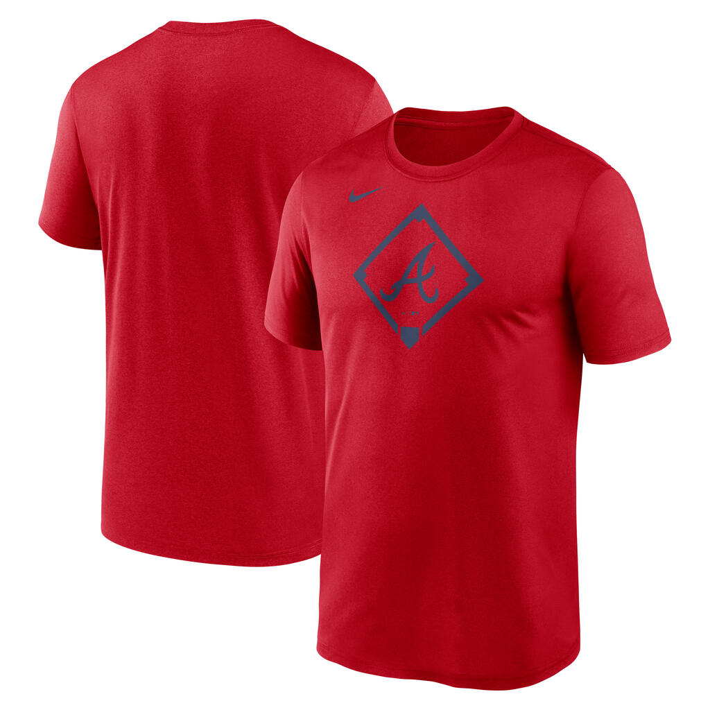 MLB Atlanta Braves Nike Icon Legend T-Shirt - Red