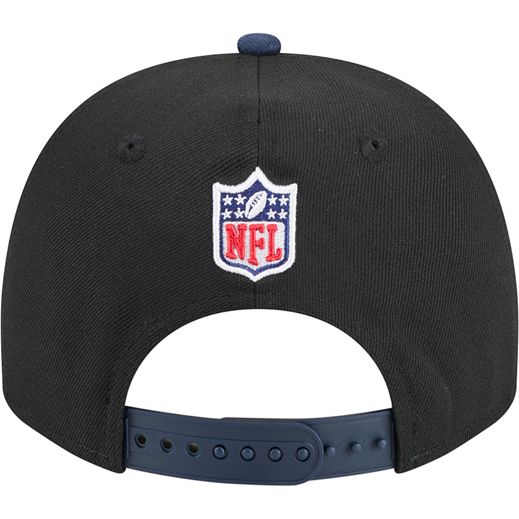 NFL New England Patriots New Era 2025 Draft 9FIFTY A-Frame Hat - Black