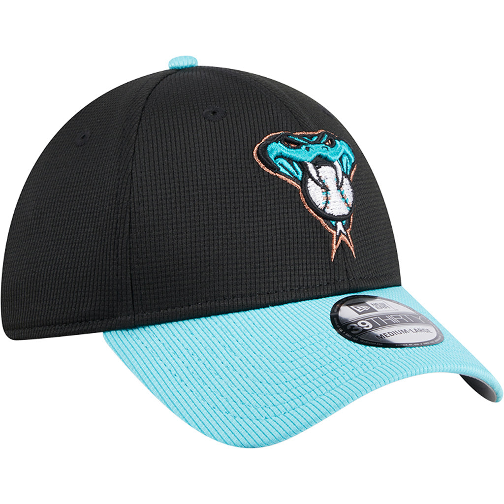 MLB Arizona Diamondbacks New Era 2025 Batting Practice 39THIRTY Flex Fit Hat - Black