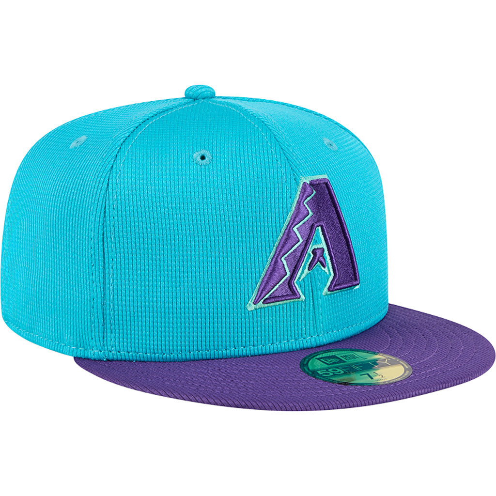MLB Arizona Diamondbacks New Era 2025 City Connect Batting Practice 59FIFTY Fitted Hat - Teal