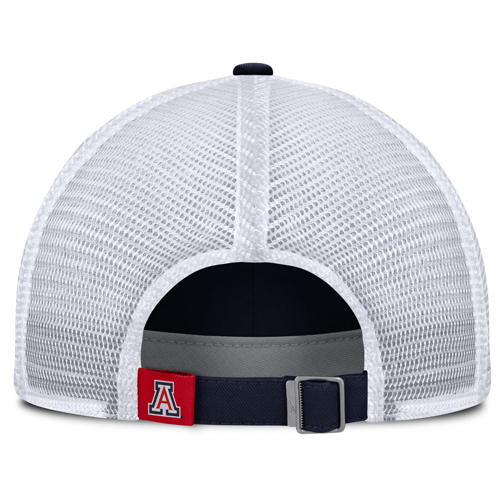 NCAA Arizona Wildcats Nike Diamond Patch Adjustable Slouch Trucker Hat - Navy